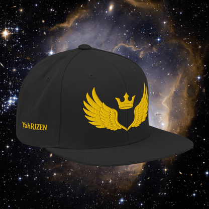 YahRIZEN Crest 3D Puff Snapback – Limited Edition