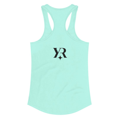 Quiet. Strong. Certain. Women’s Racerback Tank