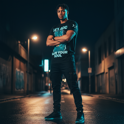 Let God Save Your Soul — Onyx/Cyan (Exclusive Drop)
